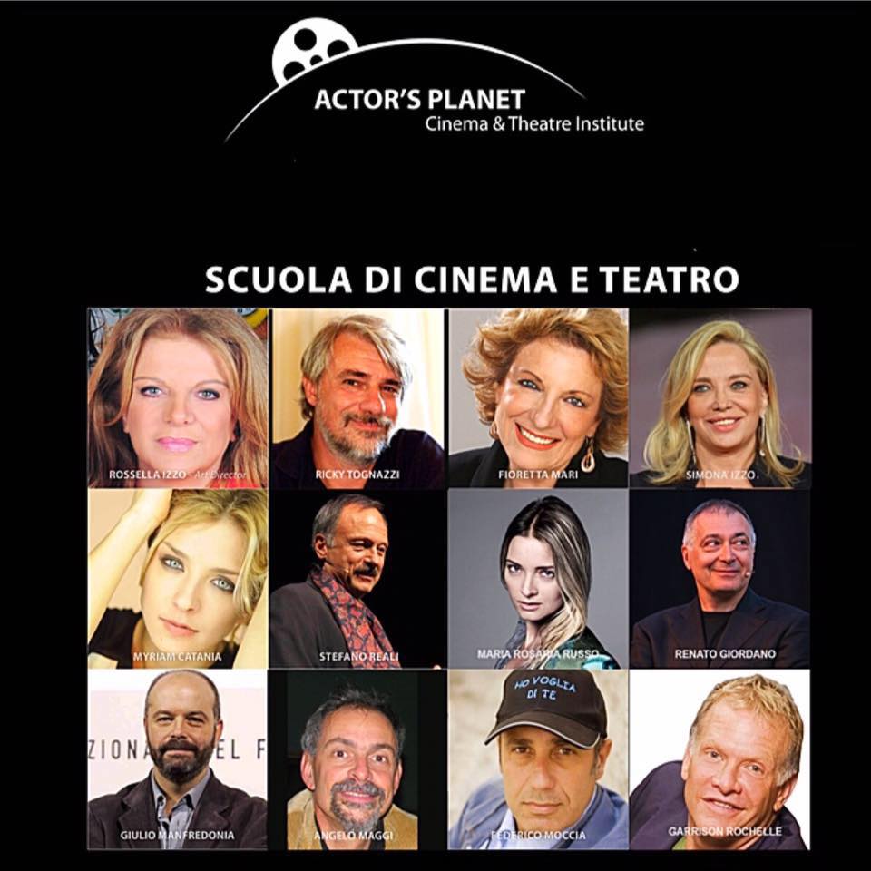 Renato Giordano è docente all'accademia Actors Planet